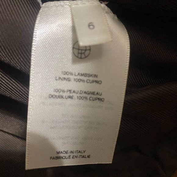 THE ROW LEATHER JACKET - Picture 4 of 9